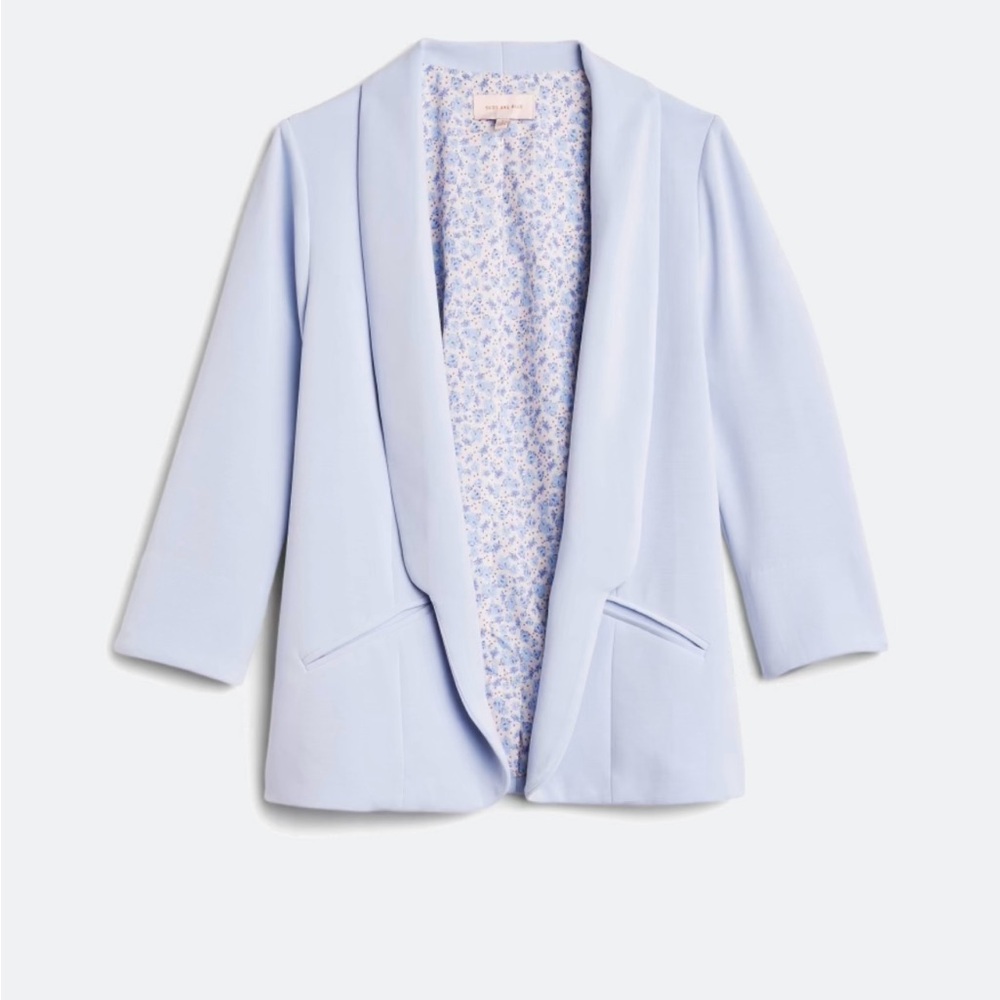 NWT skies are blue Hannah modal scuba blazer